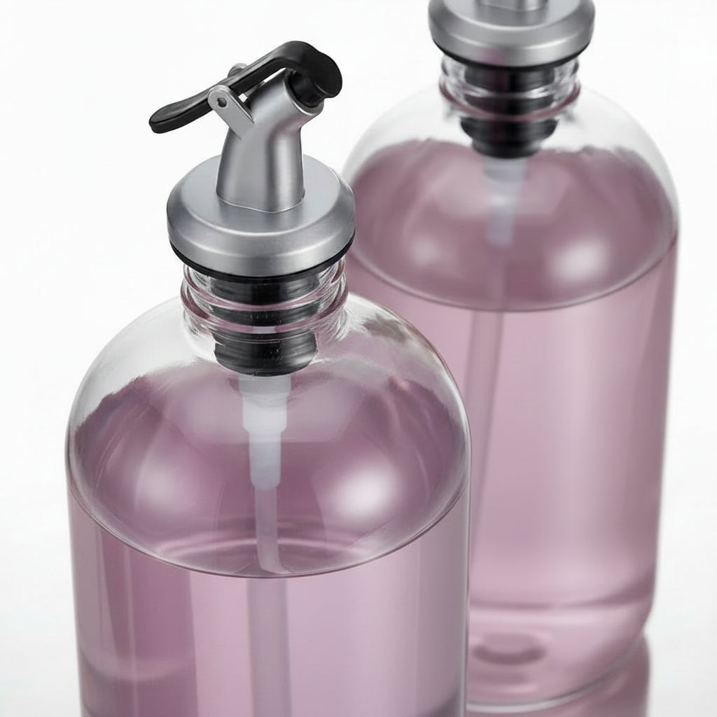 Refillable Mouthwash Dispenser Set, 2pcs