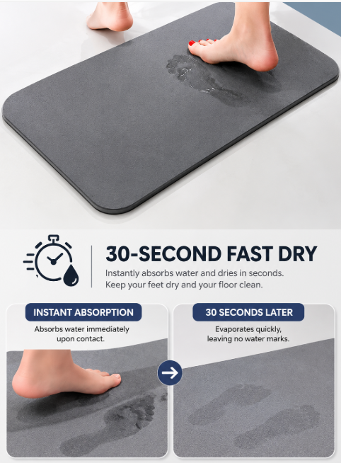 Stone Bath Mat